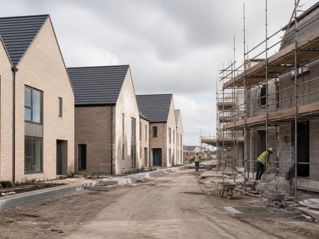 24-unit housing development completed by Plan B for Ravensdale development, Naas